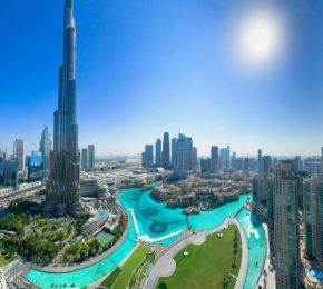 GRANDE SIGNATURE RESIDENCES 2BR - Private Fountain Show every night and Burj Khalifa view at 38th floor for 6ppl